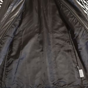 Long black medium Danier Car Coat